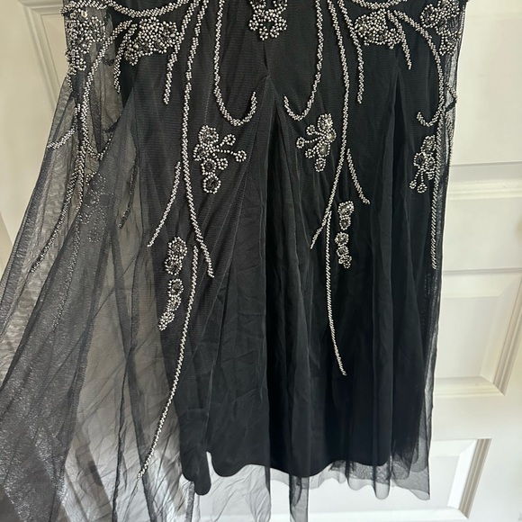 Pisarro Nights Black Beaded Gown - Picture 6 of 8